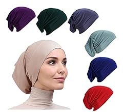 Pack Of 12 PCS Hijab Tube Cap Under Scarf Hijab Cap-Head Cover Inner Caps Women Muslim Inner Hijabs Cap Underscarf Hijab for Girls