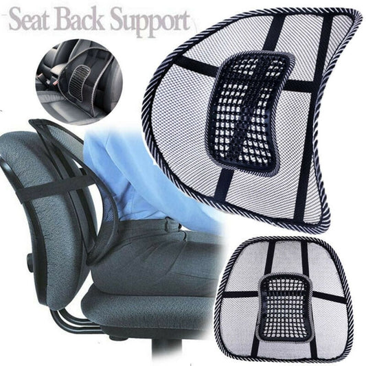 Back Support Right Back Support for Any Kind of Chair / seat - Black