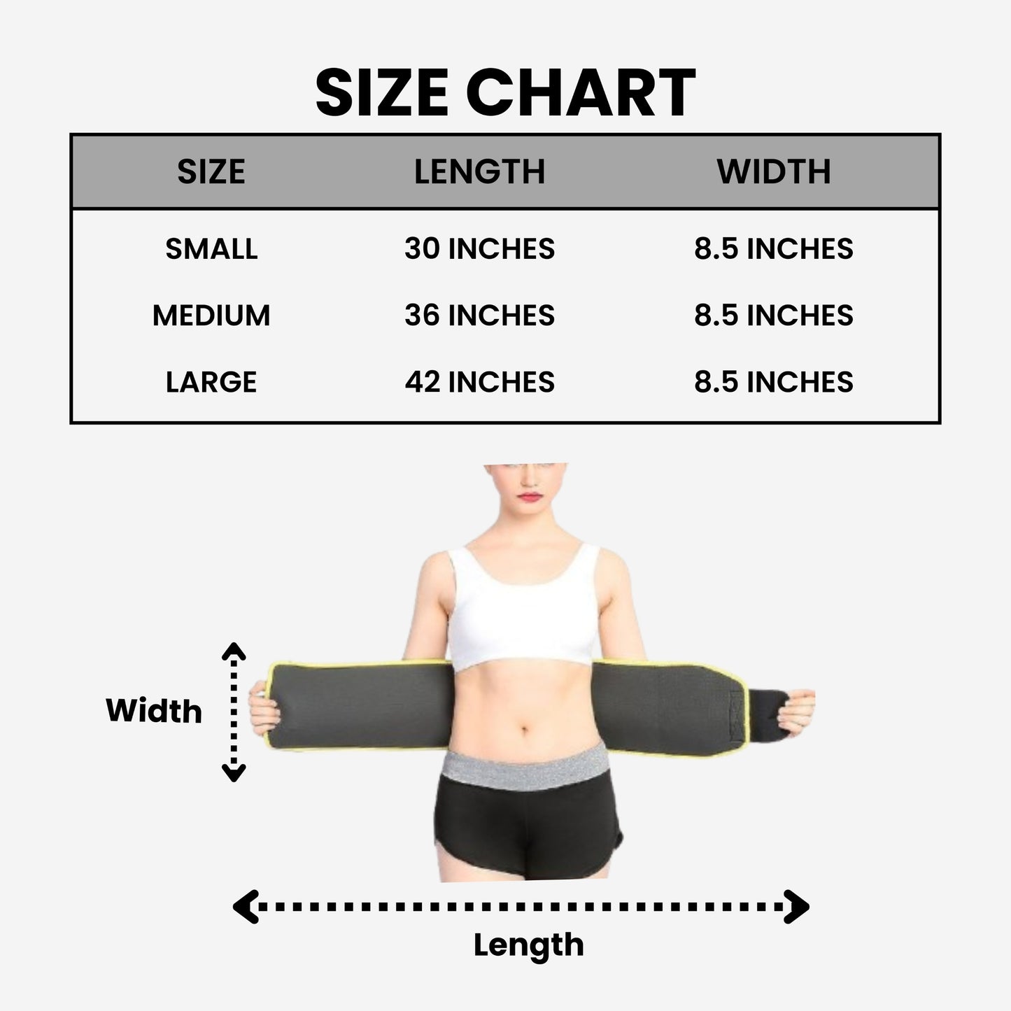 Slimming Taping Hot Shaper Sweat Slim Belt Fat Cutter & Fat Burner Hot Shaper Hot Belt Free Size for Men & Women