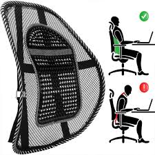 Back Support Right Back Support for Any Kind of Chair / seat - Black