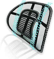 Back Support Right Back Support for Any Kind of Chair / seat - Black